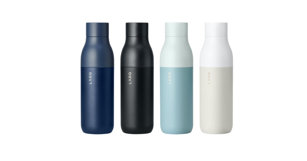 larq reusable water bottles